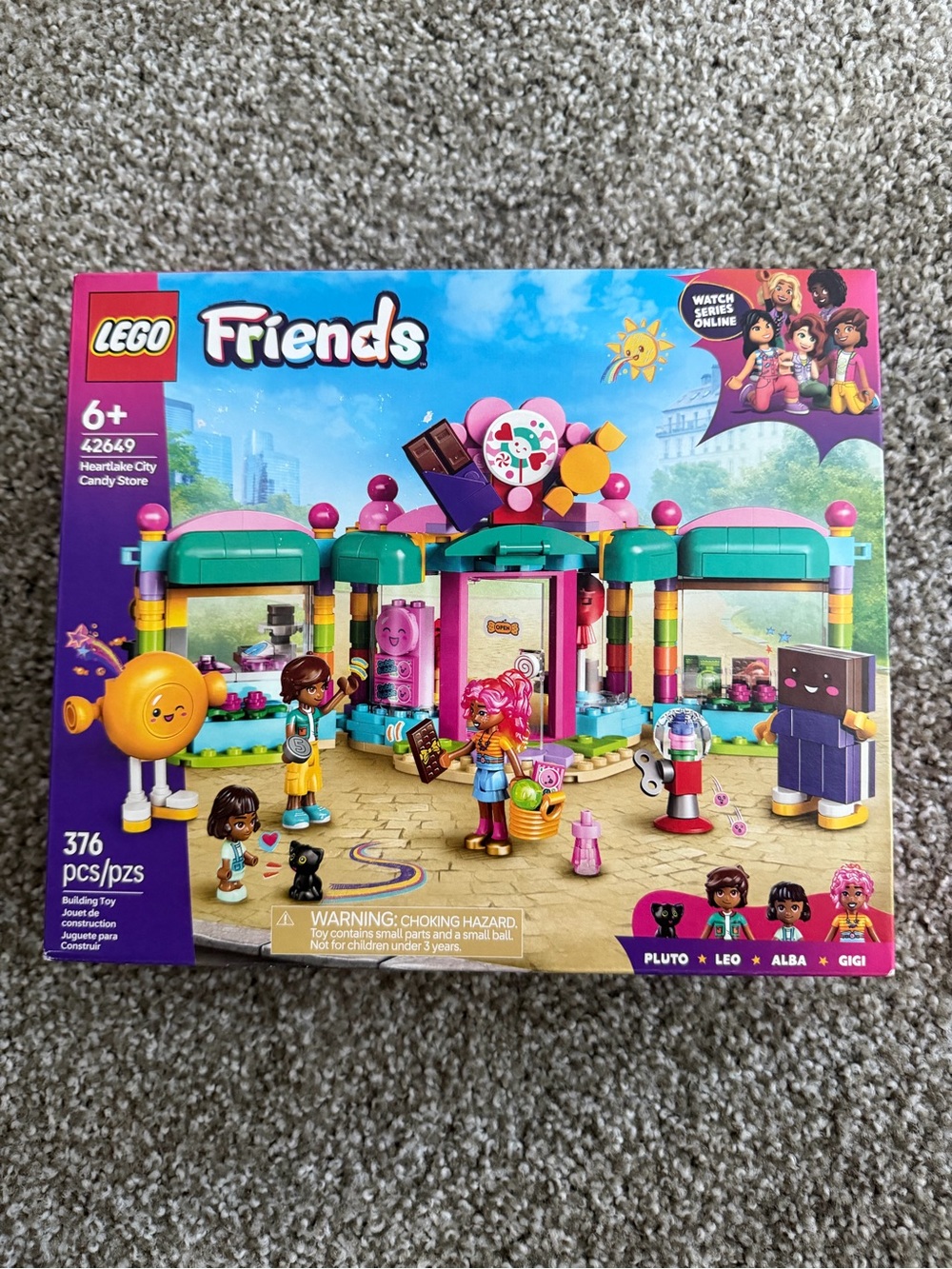 LEGO Friends Candy Store Playset - Pink, Teal & Purple